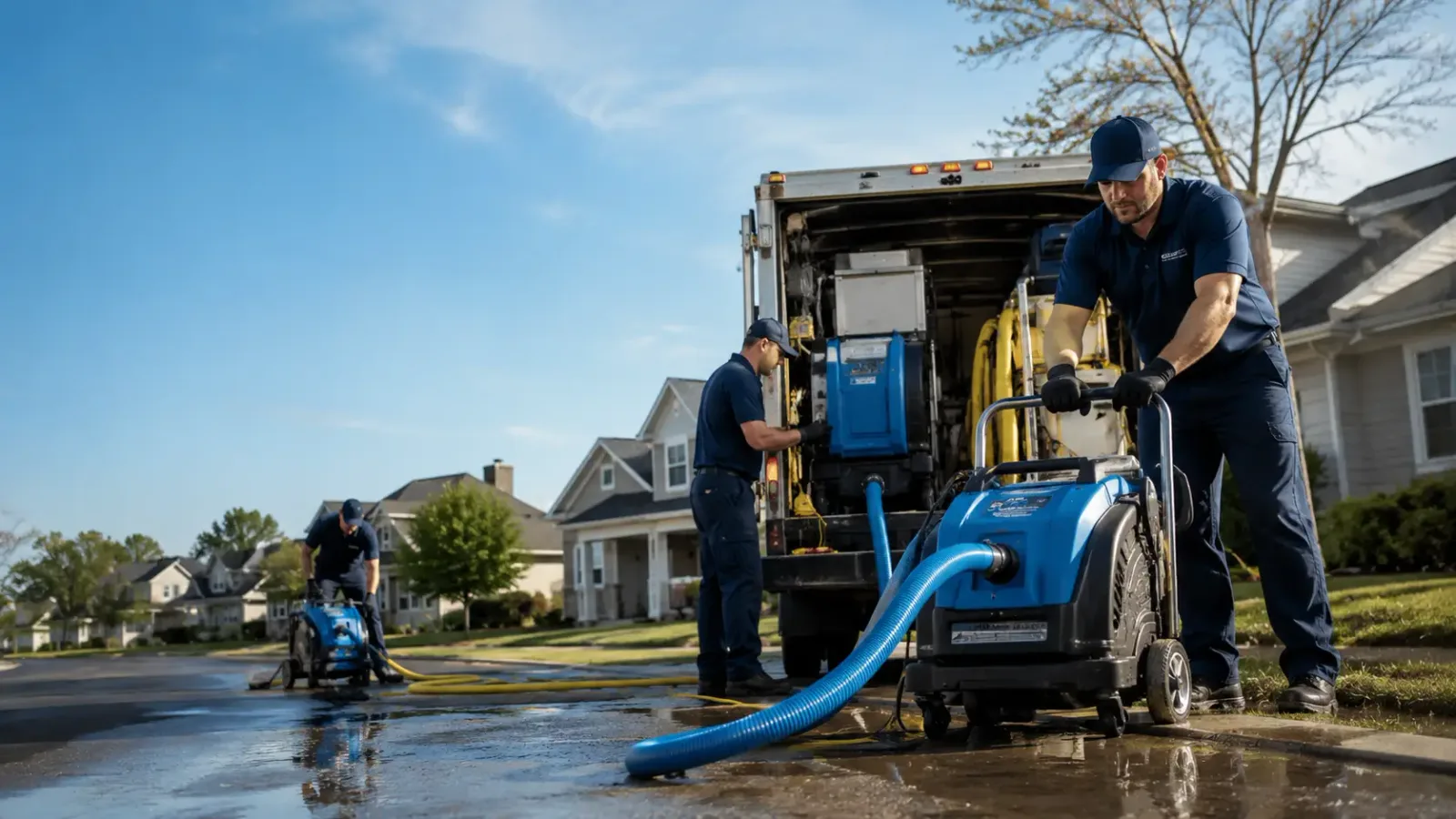 Flood Damage Cleanup in Coral, MI